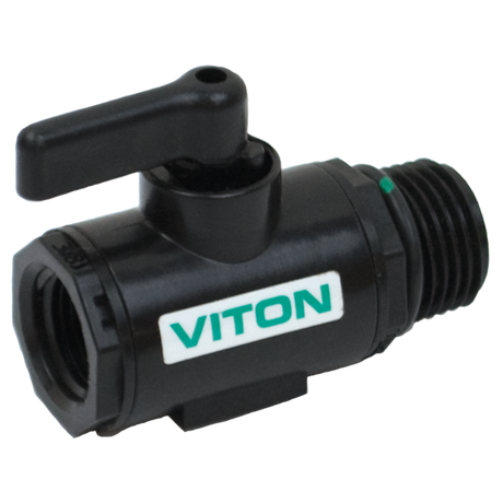 LV038050MTV (Banjo) Valve-Micro 3/8 Fnpt X 1/2 Mnpt