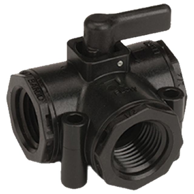 LV050SLV (Banjo) Valve-Micro 1/2 Fpt Side Load