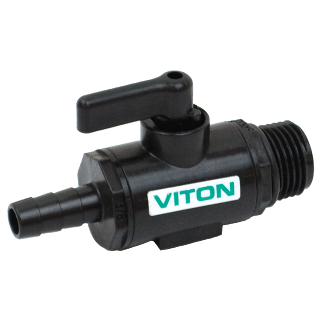 LVHB038050MTV (Banjo) Valve-Micro 3/8 Hb X 1/2 Mpt