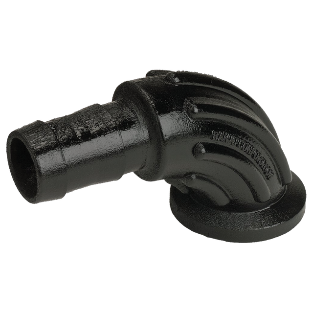 M100BRBSWP90 (Banjo) Sweep-1 Flg X Hose Shank