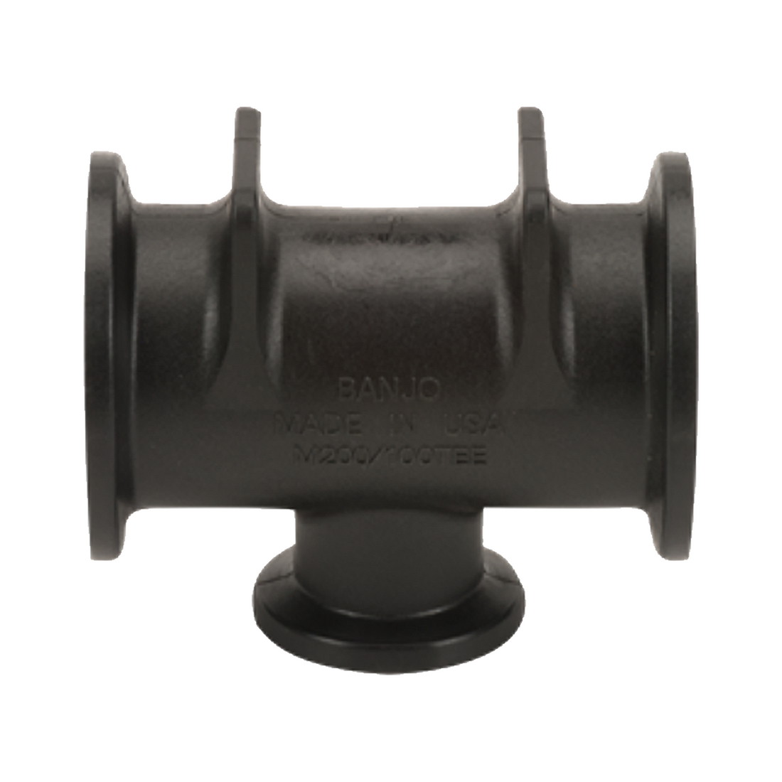 M200100TEE (Banjo) Tee-1Flg X 2 Port