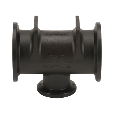 M200100TEE (Banjo) Tee-1Flg X 2 Port