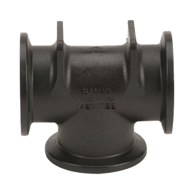 M200TEE (Banjo) Tee-2 Port Flg