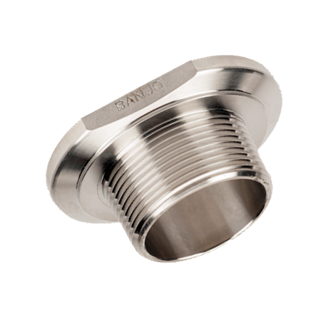 M220150MPTSS (Banjo) Fitting-2 Fp Mfld X 1-1/2 Mpt Ss