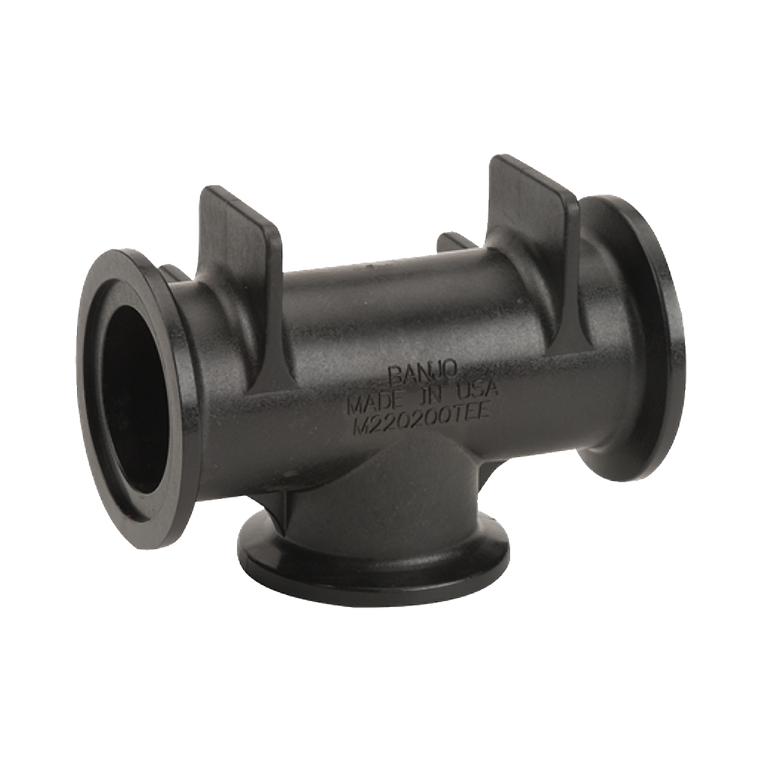 M220200TEE (Banjo) Tee-2 Fp Flg X 2 Flg
