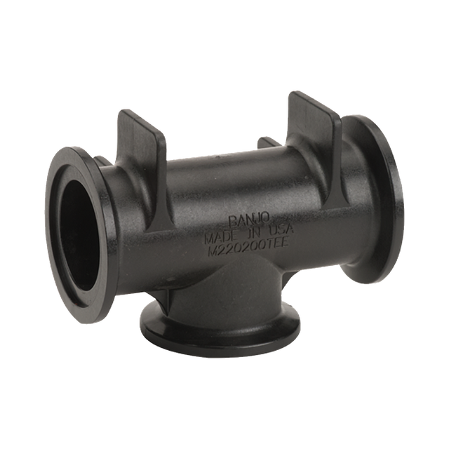 M220200TEE (Banjo) Tee-2 Fp Flg X 2 Flg