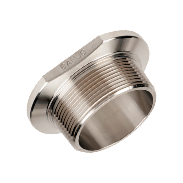 M220MPTSS (Banjo) Fitting-2 Fp Flg X 2 Mpt Ss