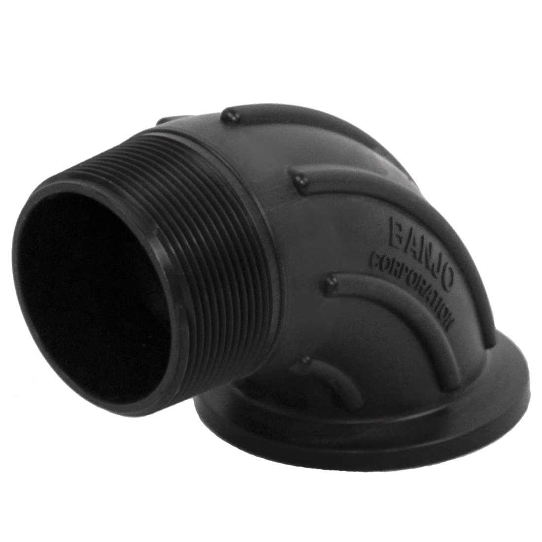 M220MPTSWP90 (Banjo) Sweep-2 Fp Flg X M Npt