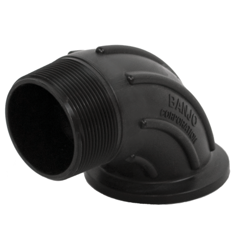 M220MPTSWP90 (Banjo) Sweep-2 Fp Flg X M Npt