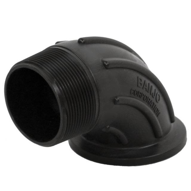 M220MPTSWP90 (Banjo) Sweep-2 Fp Flg X M Npt