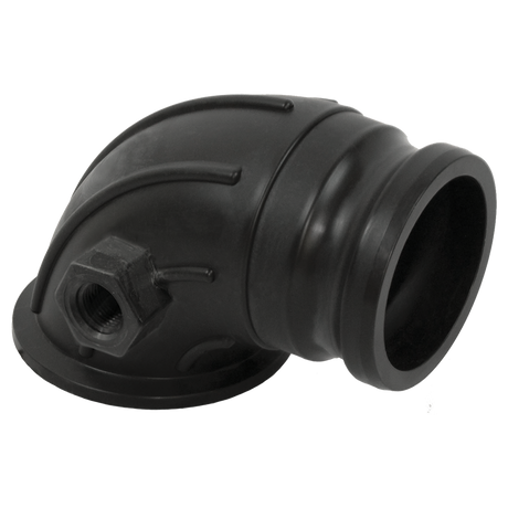 M300ASWPG90 (Banjo) Sweep-3 Flg X M Adpt Gau Por 1/2