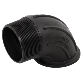 M300MPTSWP90 (Banjo) Sweep-3 Flg X M Npt