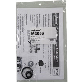 M3056 (Tekmar) | O-Ring Kit For 3/4 TO 1-1/4 Brass Valv