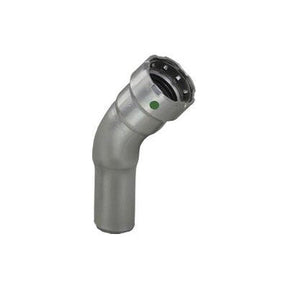 45257 (Megapress Fittings) | Elbow 45 1-1/4 FTG X PRS (1) | Megapress Fittings | Elbow 45 | FTG X PRS | 1-1/4 | Carbon