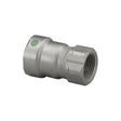 45704 (Megapress Fittings) | Female Adapter 1/2 PRS X FPT (10) | Megapress Fittings | Female Adapter | PRS X FPT | 1/2 | Carbon