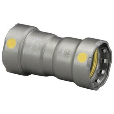 46006 (Megapress Fittings) | Coupling 1 PRS (5) | Megapress Gas Fittings | Coupling | PRS | 1 | Carbon