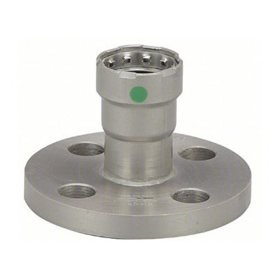 45604 (Megapress Fittings) | Flange Adapter 1/2 X 3 PRS X Flg (1) | Megapress Fittings | Flange Adapter | PRS X Flg | 1/2 X 3 | Carbon
