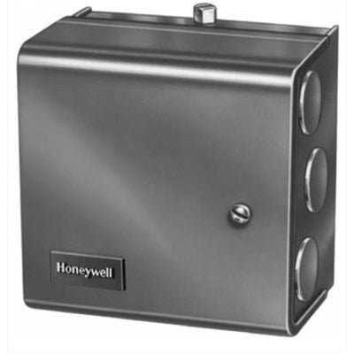 L4081B1047 (Honeywell) | Lmt HI:130-240F/10F CIRC:110-220/10-25 | Dual Aquastat | Horizontal | 130-240