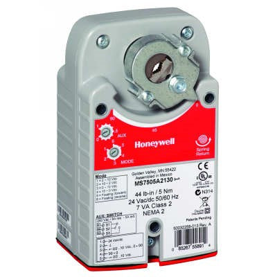 MS7505A2030 (Honeywell) | Direct Mount Act 24VAC/DC 2-10VDC - B | Damper/Valve