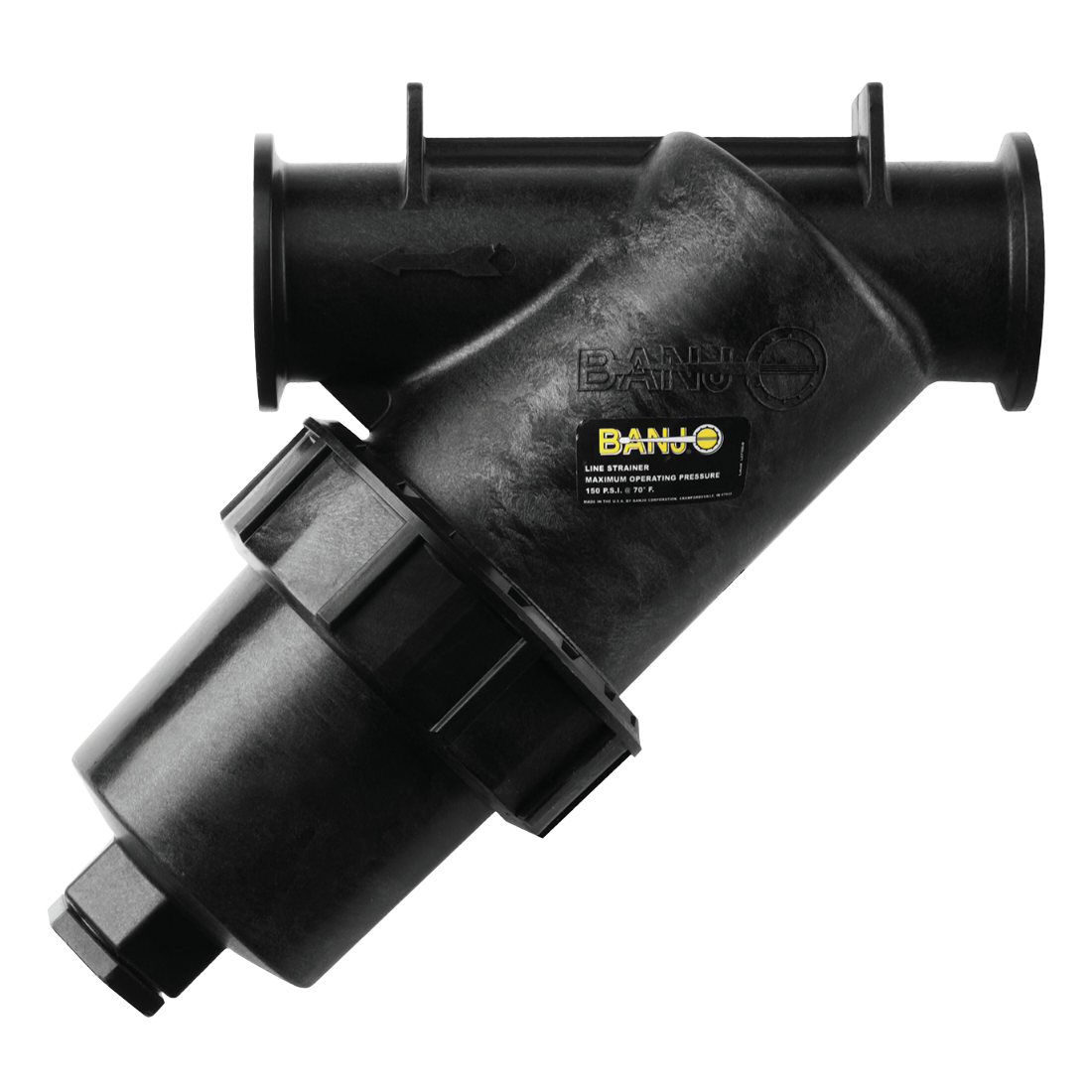 MLS222-100 (Banjo) Strainer-Mfld Y Fp 2 100Msh