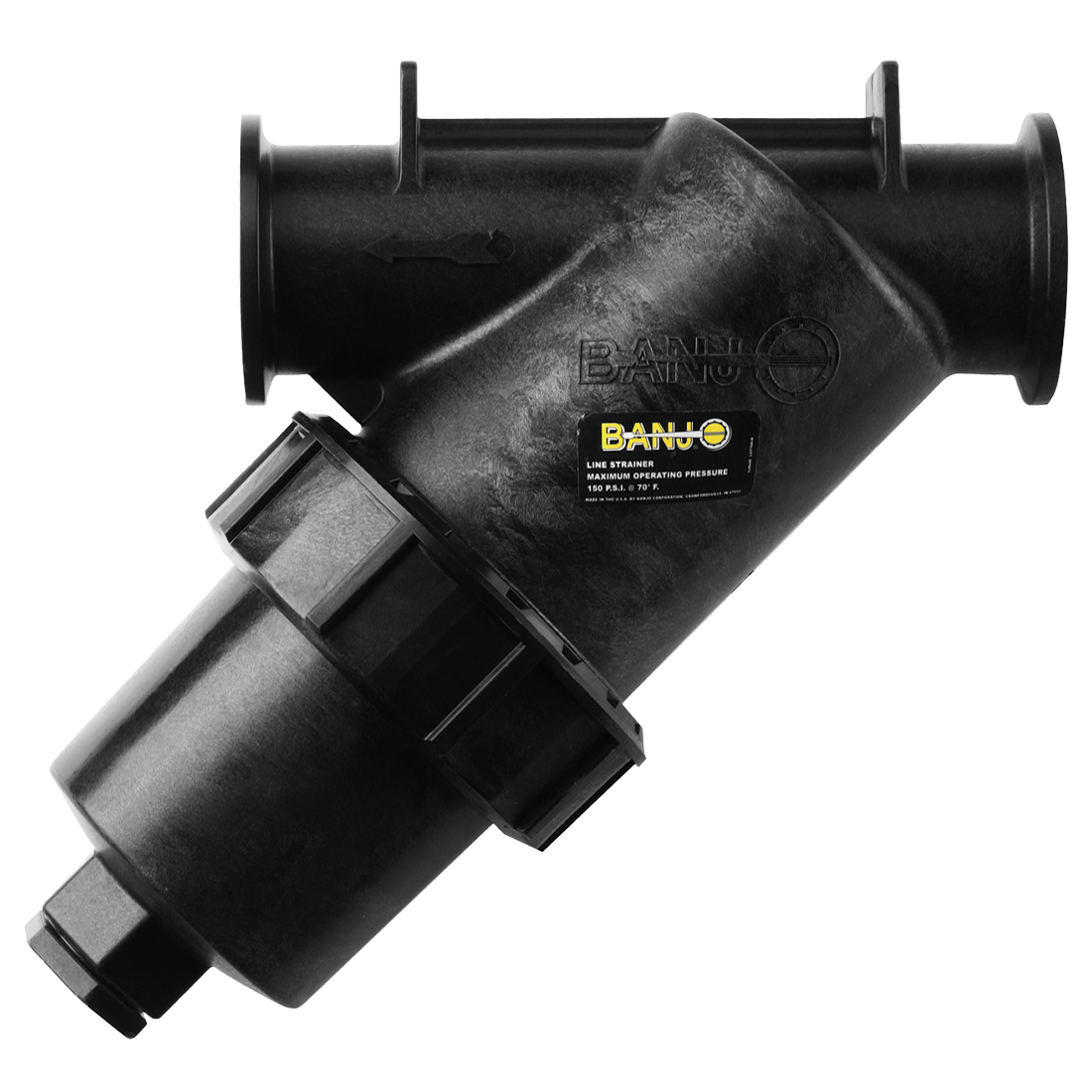 MLS222-50 (Banjo) Strainer-Mfld Y Fp 2 50Msh