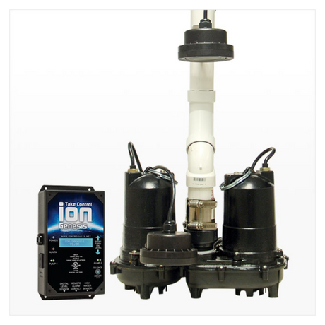 MPK20270 (Ion Technologies) | Ion MPPII Power Pac (2-1/3 HP) - Dual Pump & Controller Package