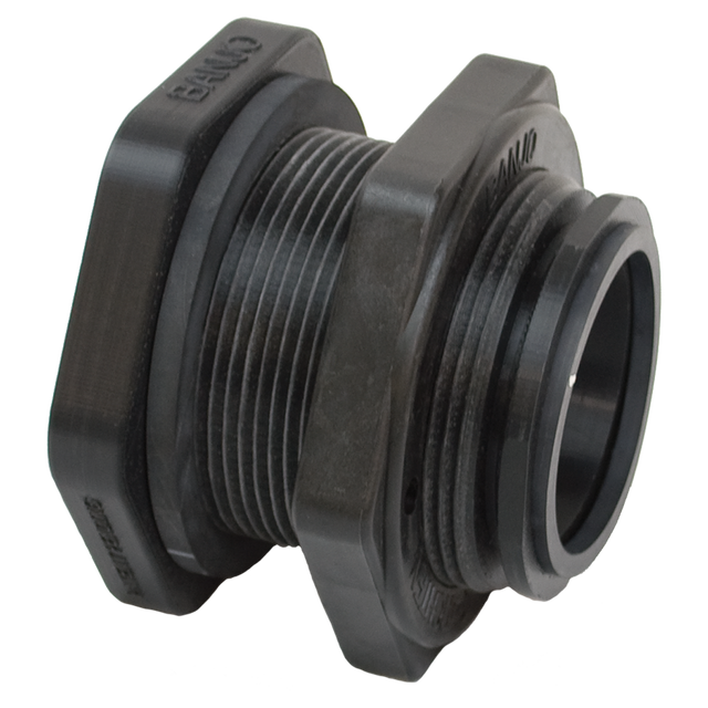 MTF220BD (Banjo) Fitting-Tank 2 Mfld X 2 Fpt Btm Drn