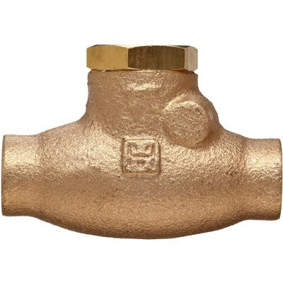 MVC1509-1/2-SW (Milwaukee Valve) | Check VLV 1/2 125SWP/200WOG Brnz Swing | Check | Sweat | 1/2