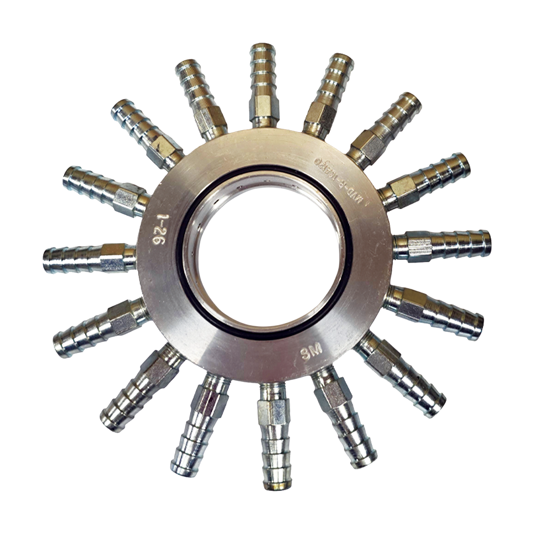 MVD-R-16A201 (Continental NH3) Ring-Only 16 Out Mfld 3/8 Brb Hi Flow
