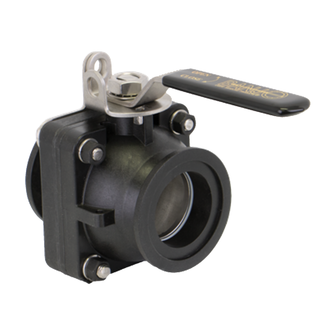 MVS220HSFP (Banjo) Valve-Mfld 2Fpflg X 2Fpflg Bl,Stm,Hnd