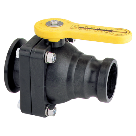 MVSF220FP (Banjo) Valve-Mfld 2 Fp Flg X 2 M Adt Stubby