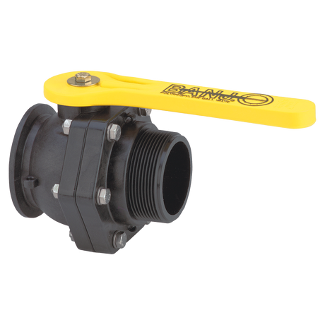 MVSMT300 (Banjo) Valve-Mfld Stubby 3 Flg X 3 Mnpt