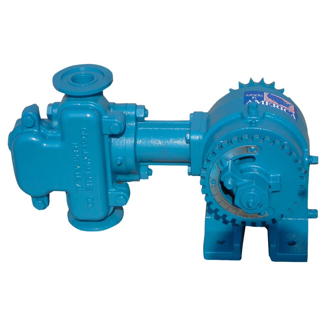 NGP-4055-F (John Blue) Pump-Piston Single 10.2 Gpm