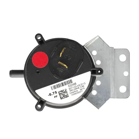 632488R (Nordyne) | 0.75WC Spst Pressure Switch