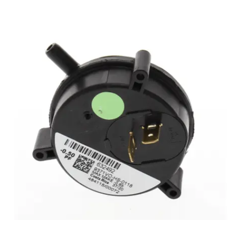 632492R (Nordyne) | -0.50WC Spst Pressure Switch
