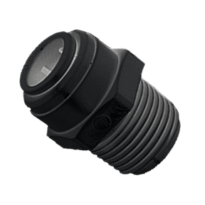 O0620216B (GA Murdock) Push In-M Conn 1/8 Od X 3/8 Mpt Blk