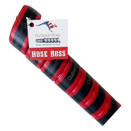 75XREDHB (Walkabout) Markers-Hoseboss 3In(75Mm) Red 4 Section