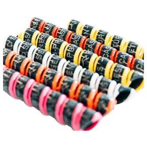 18X5POWRYY (Walkabout) Markers-Hose Pwr Bey Pnk-Or-Wht-Red-2Ylw