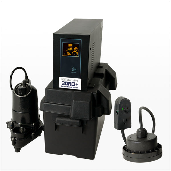 MET20372 (Ion Technologies) | Ion 30ACi+ (1/3 HP) - Sump Pump Battery Backup AC System