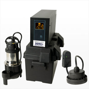 MET20375-b (Ion Technologies) | Ion 35ACi+ (1/3 HP) - Sump Pump Battery Backup AC System