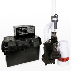 MPK20268 (Ion Technologies) | Ion JSPII (1/3 HP) - Primary w/ Battery Backup System