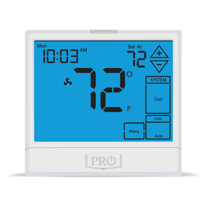 T955 (Pro1 Technologies) | Tstat 3H/2C Prog 5-1-1 ORPRO1 Iaq Obs | Thermostat