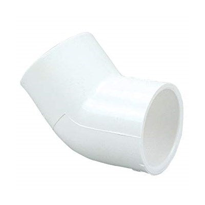 Pvc E 3/4 A Slp (Mueller Pvc) | Pvc 45 EL 3/4 Slip X 3/4 Slip 417 007 | Pvc Fittings | Elbow - 45 | Slip | 3/4 | Pvc