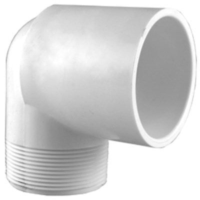 Pvc E 3/4 Slp X FPT (Mueller Pvc) | Pvc 90 EL 3/4 Slip X 3/4 Fipt 407-007 | Pvc Fittings | Elbow - 90 | Slip x FPT | 3/4 | Pvc