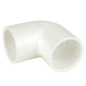 Pvc E 1 Slp (Mueller Pvc) | Pvc 90 EL 1 Slip X 1 Slip (406-010) | Pvc Fittings | Elbow - 90 | Slip | 1 | Pvc