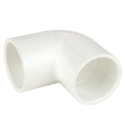 Pvc E 1 Slp (Mueller Pvc) | Pvc 90 EL 1 Slip X 1 Slip (406-010) | Pvc Fittings | Elbow - 90 | Slip | 1 | Pvc