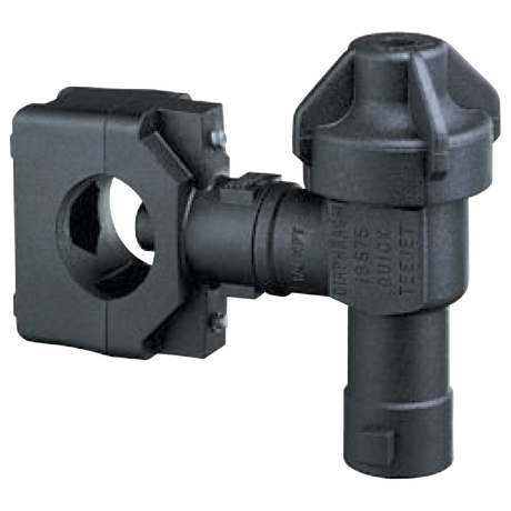 QJ22187-1-NYB (TeeJet) Nozzle Body-Sgl 1 Wet Boom 90Deg Chemsvr