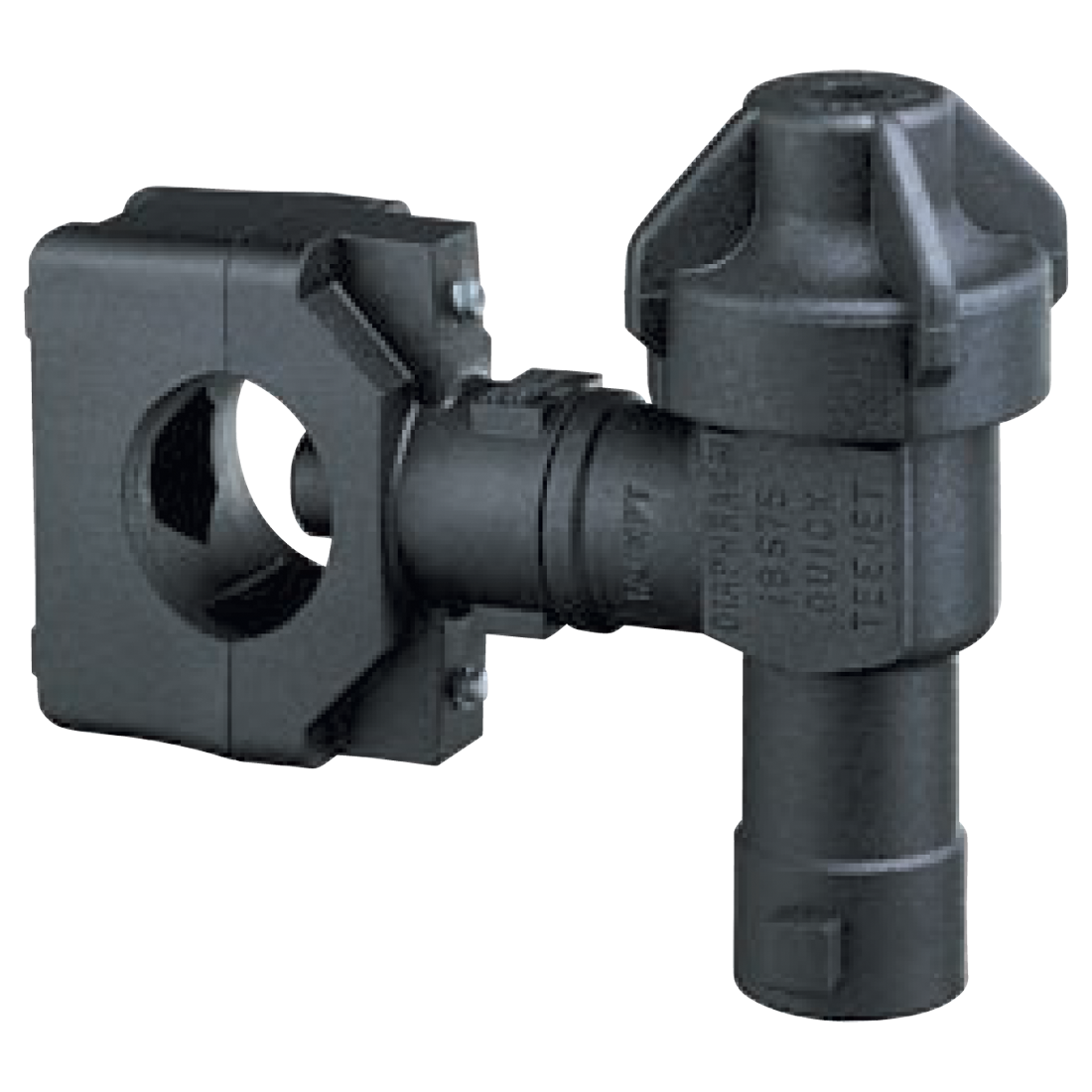 QJ22187-3/4-NYB (TeeJet) Nozzle Body-Sgl 3/4 Wetbm 90Deg Chemsvr
