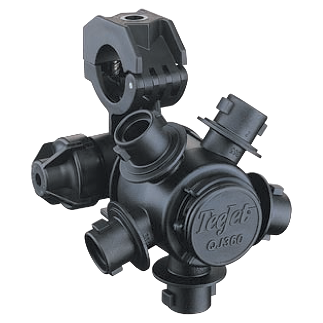 QJ365C-1-NYB (TeeJet) Nozzle Body-360 1 Wet Boom 5 Outlet