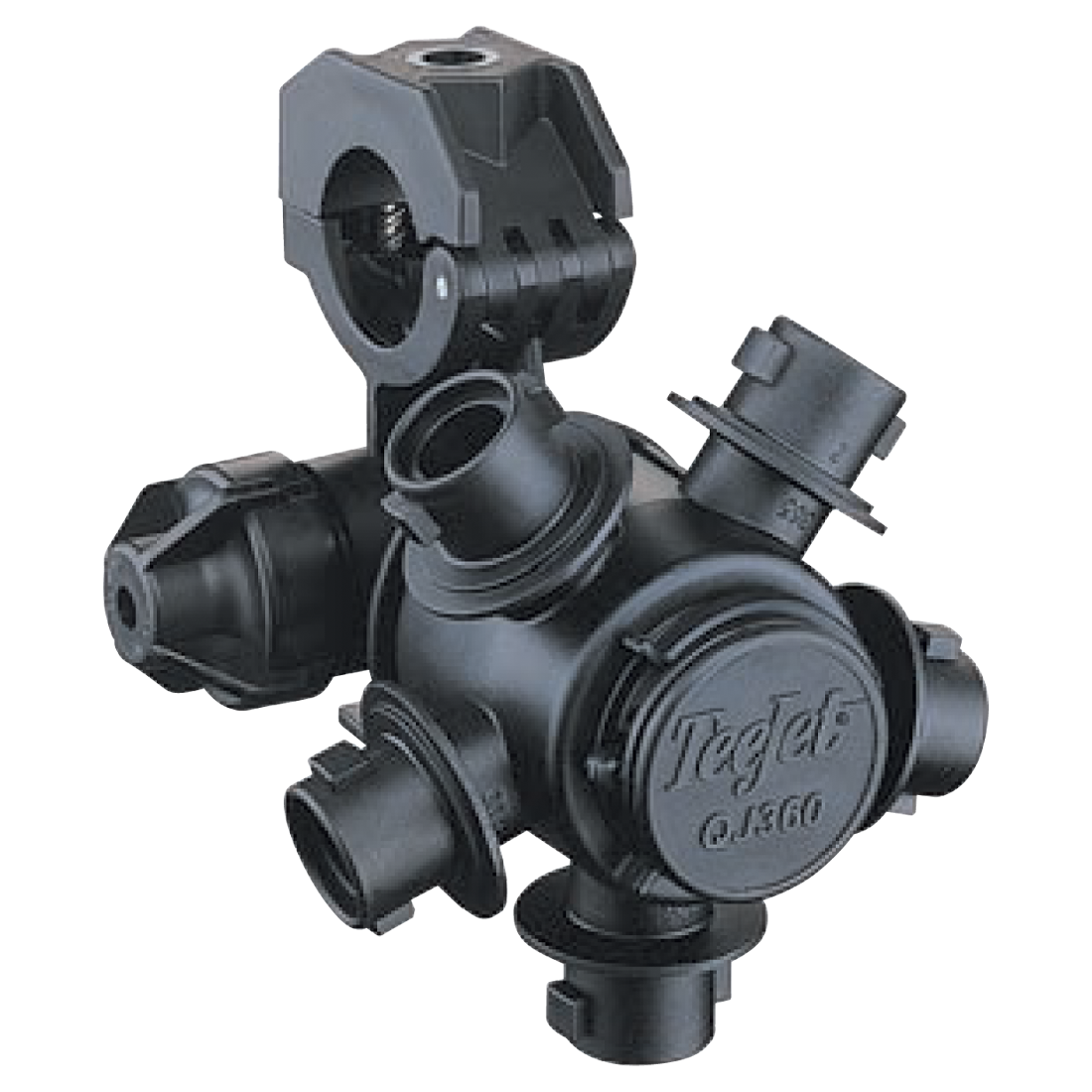 QJ365C-3/4-NYB (TeeJet) Nozzle Body-360 3/4 Wet Boom 5 Outlet